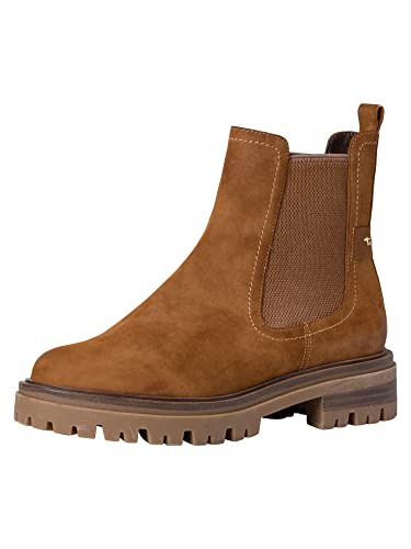 Tamaris Damskie botki 1-1-25412-25, Brązowy muskat, 40.5 EU