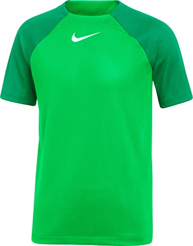 Nike Unisex Kids Short Sleeve Top Y Nk Df Acdpr Ss Top K, Green Spark/Lucky Green/White, DH9277-329, S