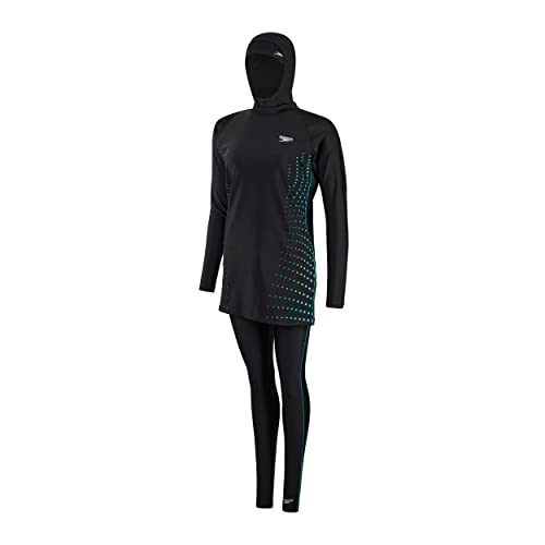 Speedo Modest 3-częściowy zestaw kąpielowy damski strój kąpielowy zestaw okrycia