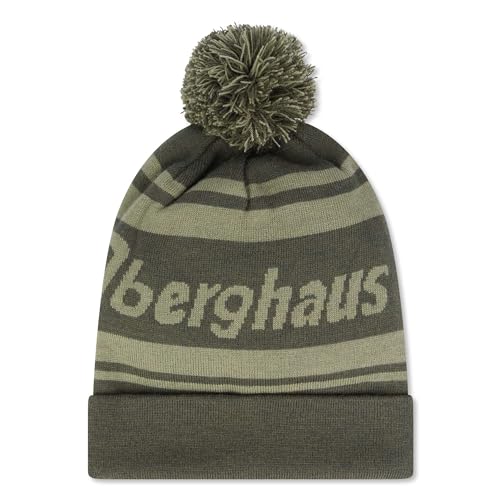 Berghuas Unisex czapka beanie dla dorosłych, zielona, jeden rozmiar