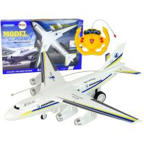 Samolot zdalnie sterowany R/C biały 15970 Lean Toys