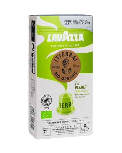 Lavazza Nespresso Tierra Bio Organic 10 kaps.