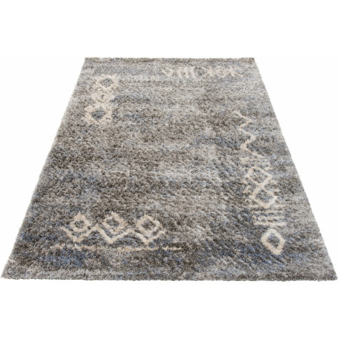 Prostokątny dywan w stylu skandynawskim E9-R16