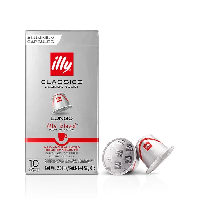 Illy Lungo 100% Arabica Nespresso - 10 kapsułek