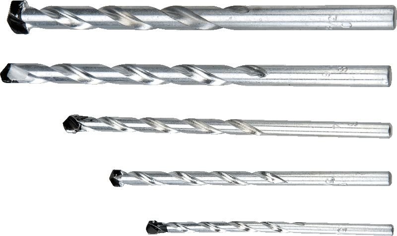 Top Tools Wiertła do betonu komplet 5 szt.