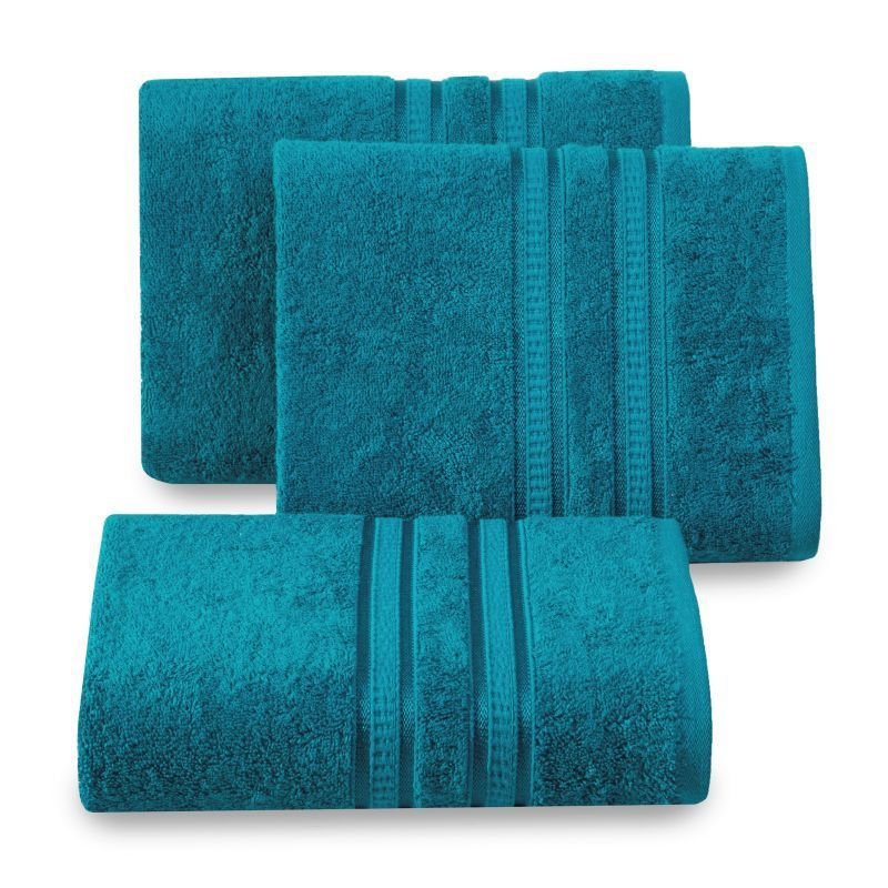 Eurofirany Ręcznik Mila 70x140 turkusowy 500g/m2