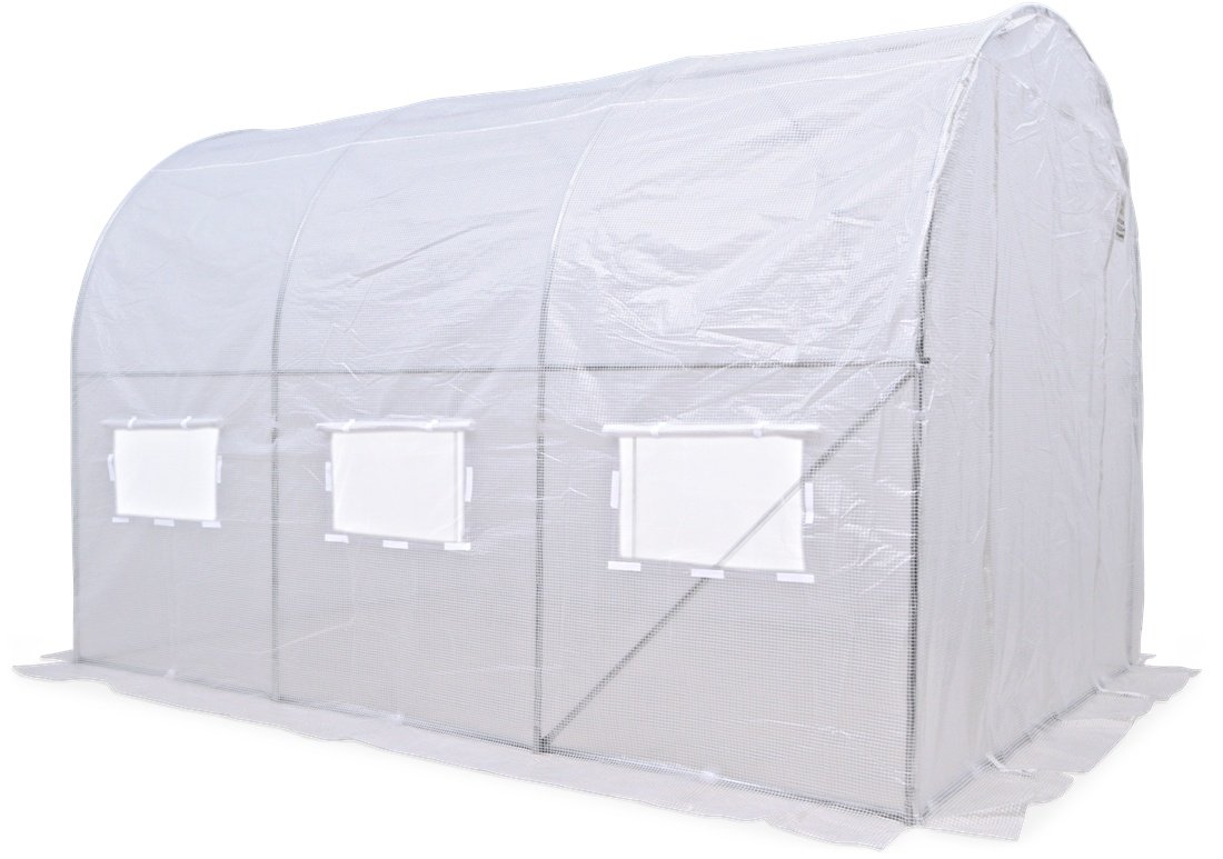Tunel foliowy 2x3,5x2 - 7m2 Biały