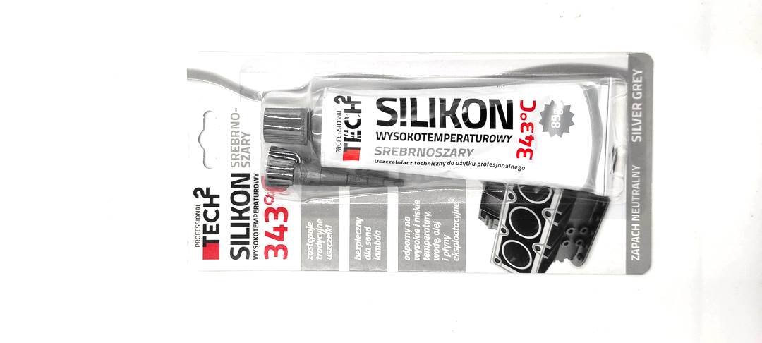 Silikon Srebrnoszary Tuba 85G-343Oc Tech2