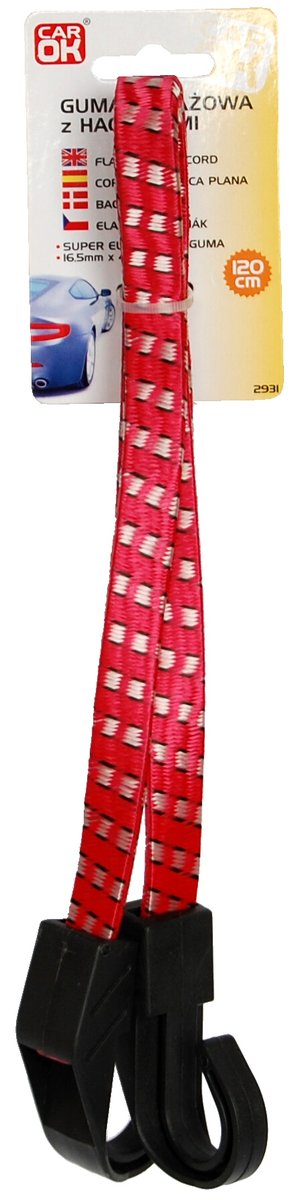 Profast Guma bagażowa z hakami 120 cm PROFAST