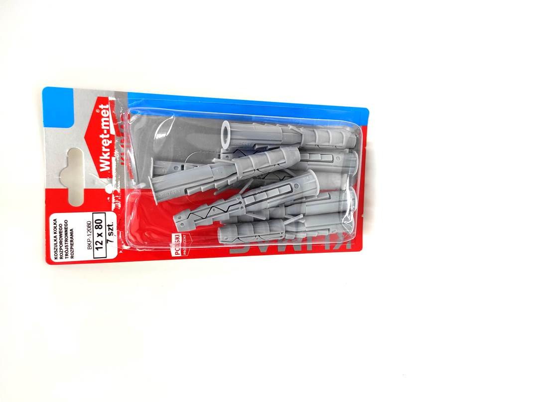 Wkręt-Met Koszulka kołka rozporowego 12 mm x 80 mm