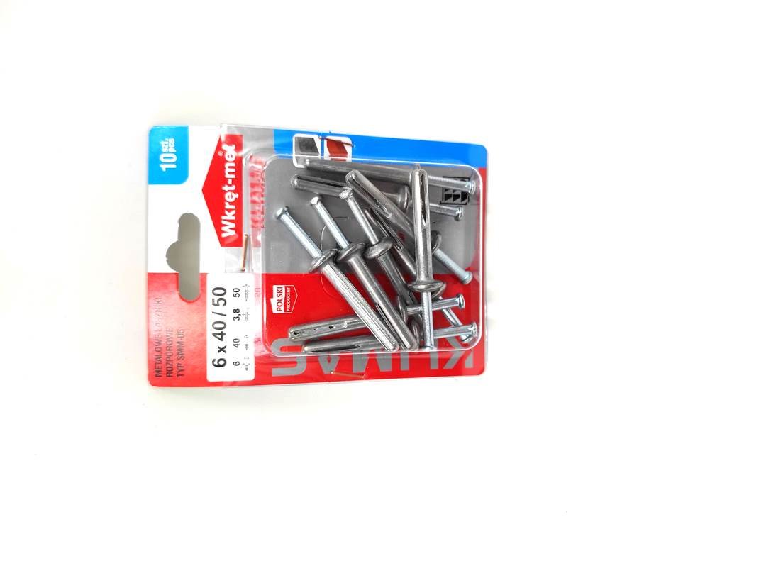 WKRĘT-MET Kotwa metalowa wbijana 6 mm x 40 mm