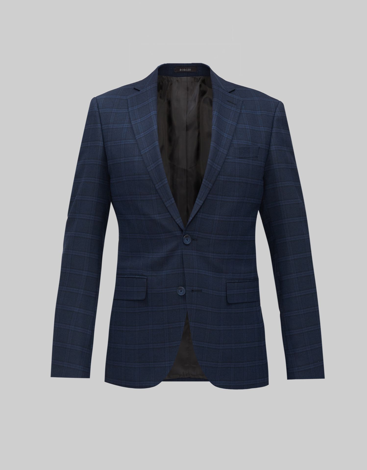 Marynarka do zestawu viloro 01 granatowa super slim fit