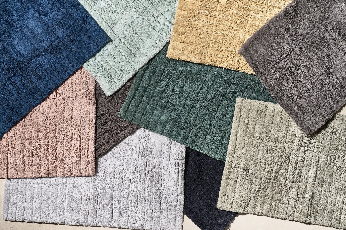 Zone Denmark Dywanik łazienkowy Tiles antracytowy 13531