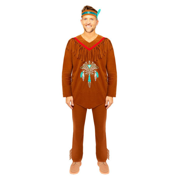 Zdjęcia - Kostium karnawałowy Amscan Strój Indianin Apacz-M/L