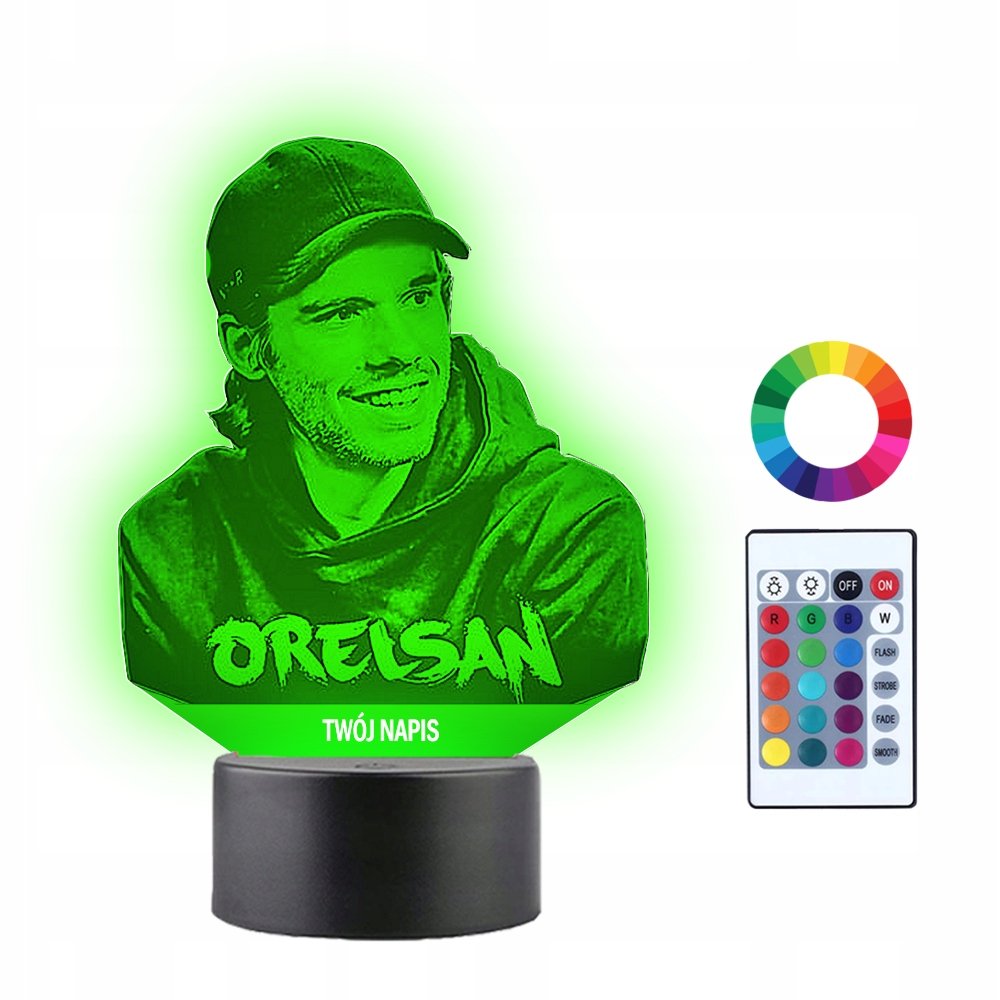 Lampka Nocna 3D Led Orelsan Prezent