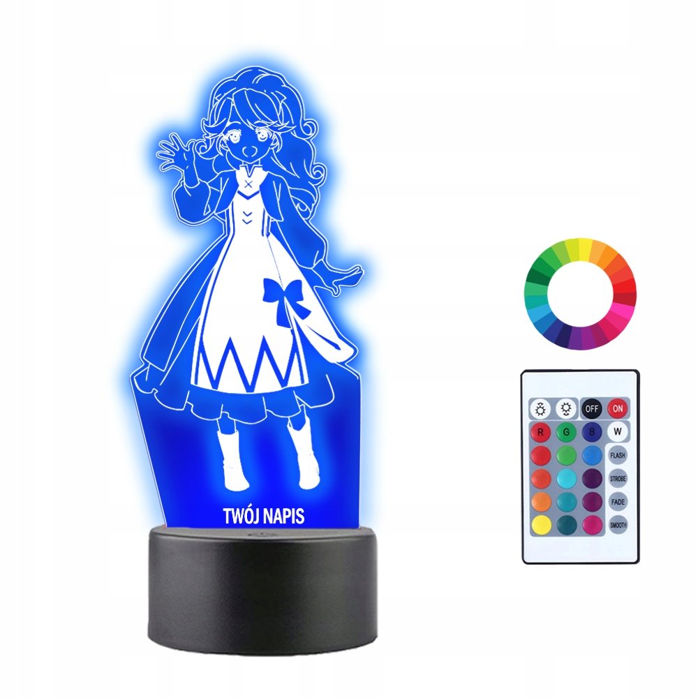 Lampka Nocna 3D LED Sweet Reincarnation Prezent
