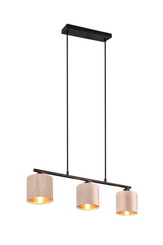 Julieta lampa wisząca 3xE14W czarna 319000344