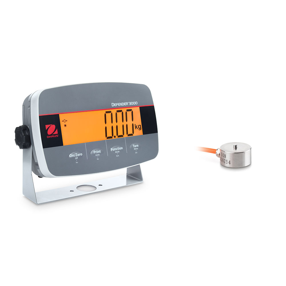 Dynamometr elektroniczny puszkowy 200 N/20 kg; 5g - z czujnikiem zewnętrznym SP200/33