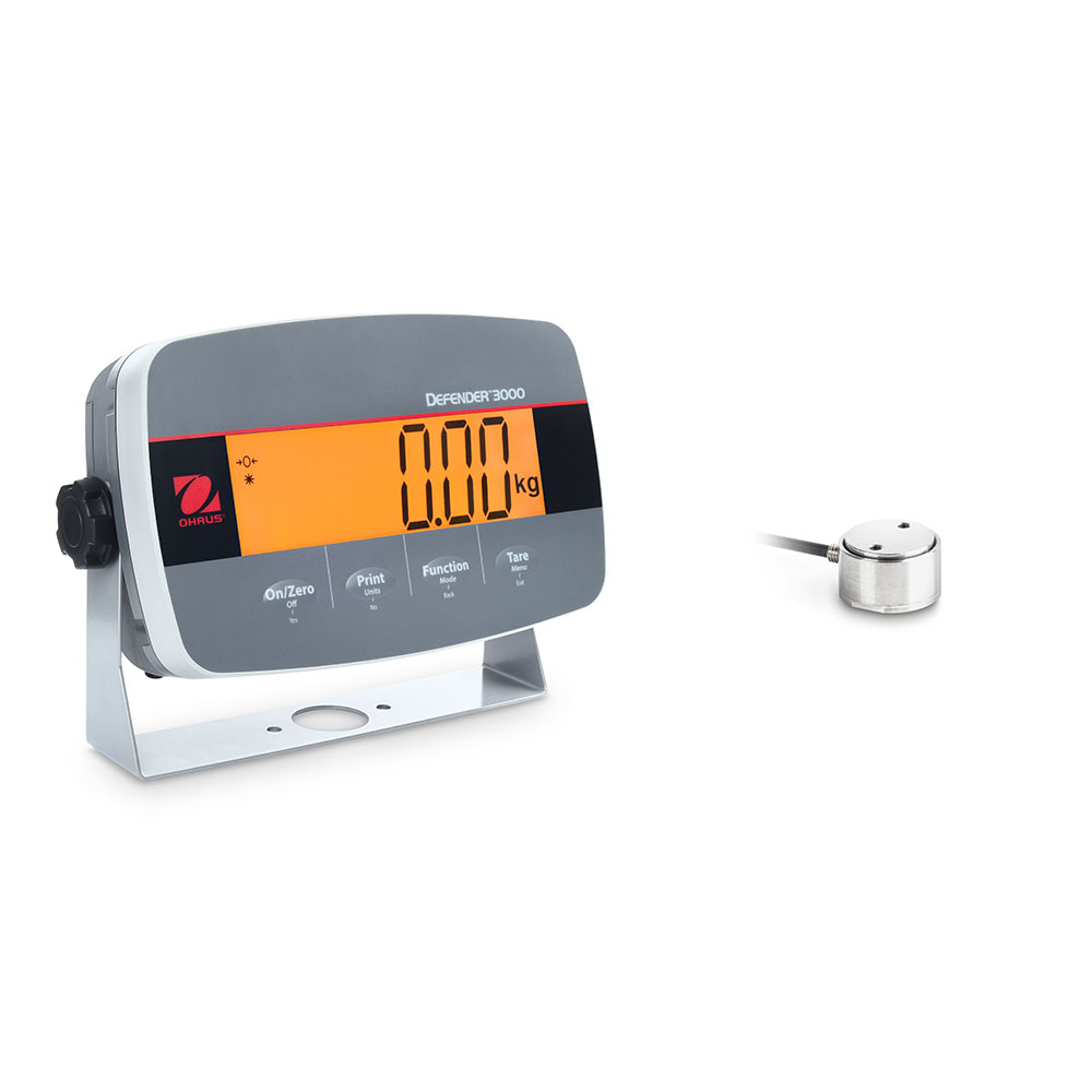 Dynamometr elektroniczny puszkowy 100 N/10 kg; 2g - z czujnikiem zewnętrznym SP100/33
