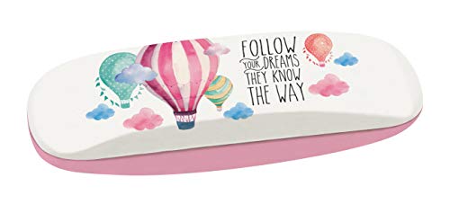 Legami MSBM0060 twarde etui na okulary/długopisy, metal, 0,5 kg, Follow Your Dreams