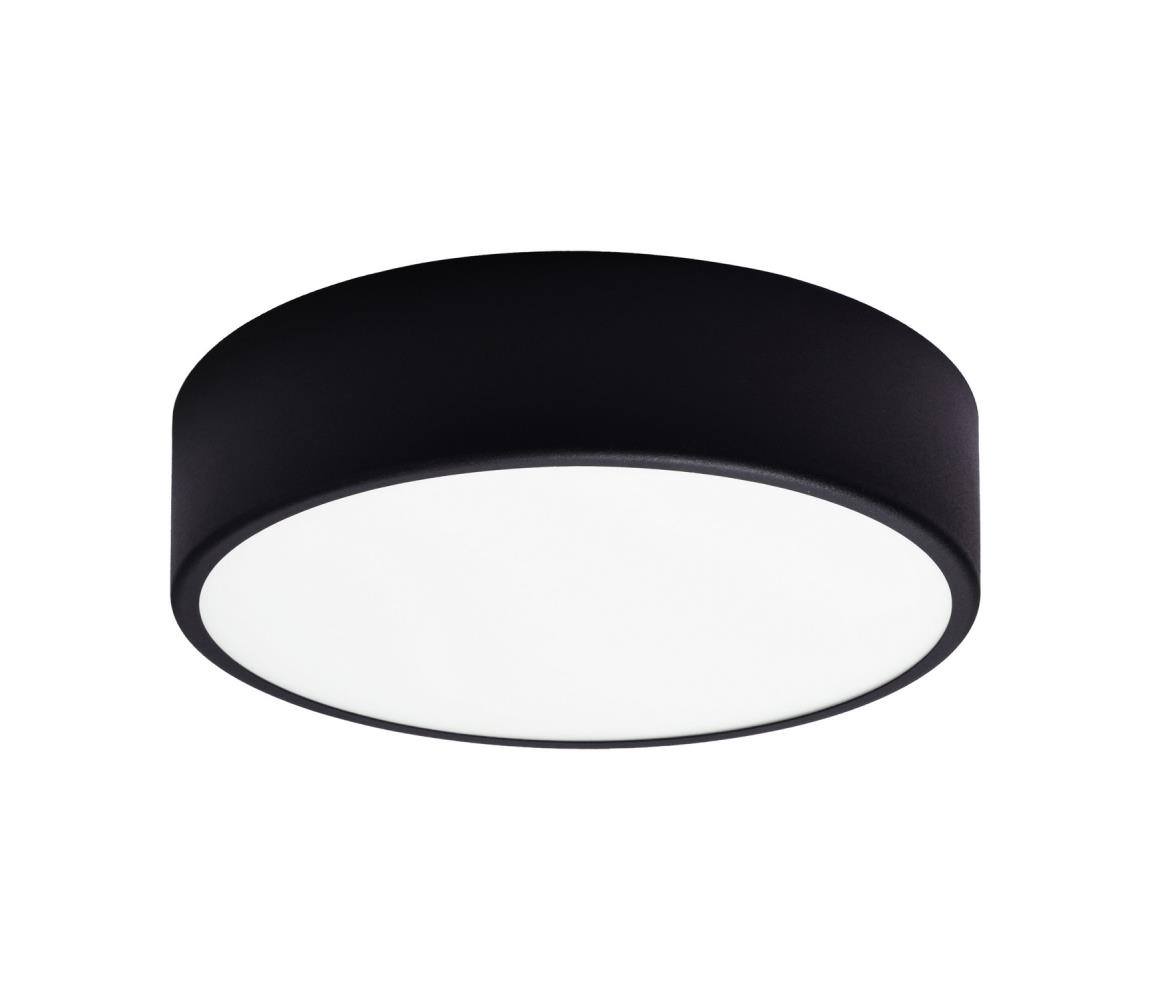 Brilagi - Plafon z czujnikiem CLARE 2xE27/24W/230V śr. 30 cm czarny