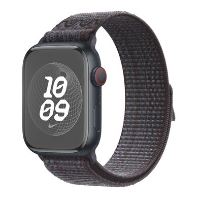 Apple sportowa Nike w kolorze czarnym/niebieskim do koperty 45 mm