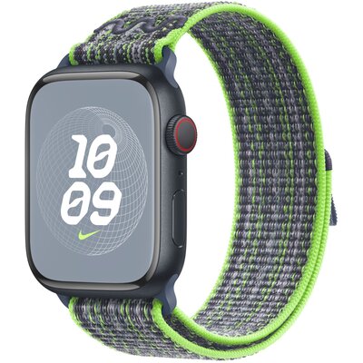 Apple sportowa Nike w kolorze jasnozielonym/niebieskim do koperty 45 mm