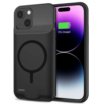 Etui Powercase Magsafe 7000mAh do Apple iPhone 15 Black