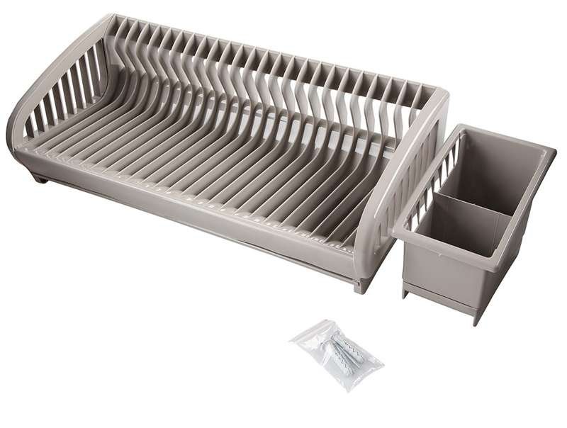 Altom SUSZARKA DO NACZYŃ Z OCIEKACZEM TAUPE 47,5X22X20CM 5900119441914