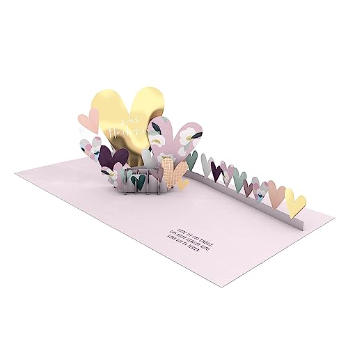 Grafika warsztatowa | Pretty kartka pop-up | trójwymiarowa | na ślub