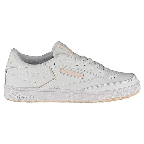 Reebok Club C 85, Trampki damskie, White Possibly Pink F23 R White, 40 EU