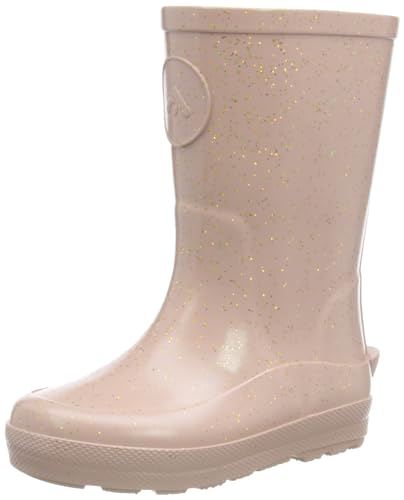 Fitflop Unisex dziecięce buciki Wonderwelly Sparkle Fashion, Różowe złoto brokat