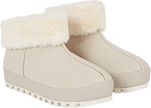 Calvin Klein Damskie kapcie domowe Anke Wn Wl, Skorupka kremowa biel, 39 EU