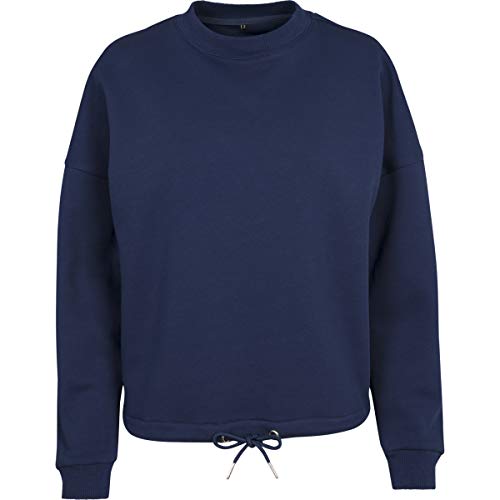 Build Your Brand Panie Oversize Crewneck Sweter Damski