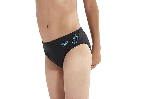 Speedo Hyper Boom Logo Splice 5cm Brief Stroje kąpielowe Dzieci