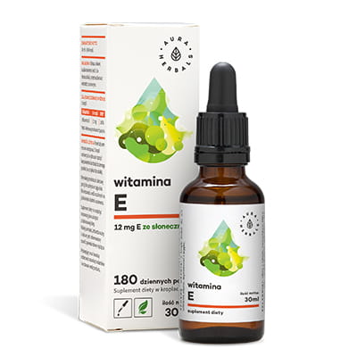 AURA HERBALS Aura Globe Trade Witamina E Forte 30ml - suplement diety