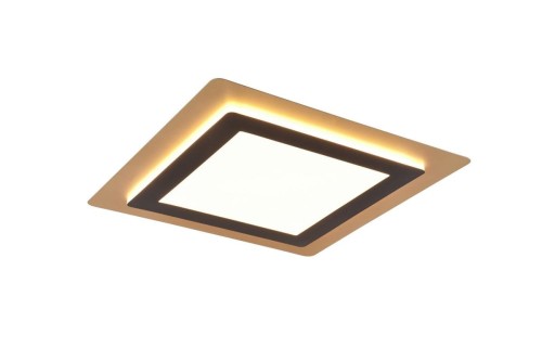 Morgan plafon (z pilotem) 1xLED/46 czarny/złoty 641510280