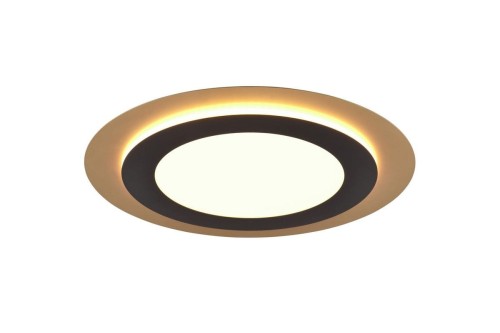Morgan plafon (z pilotem) 1xLED/42 czarny/złoty 641519280