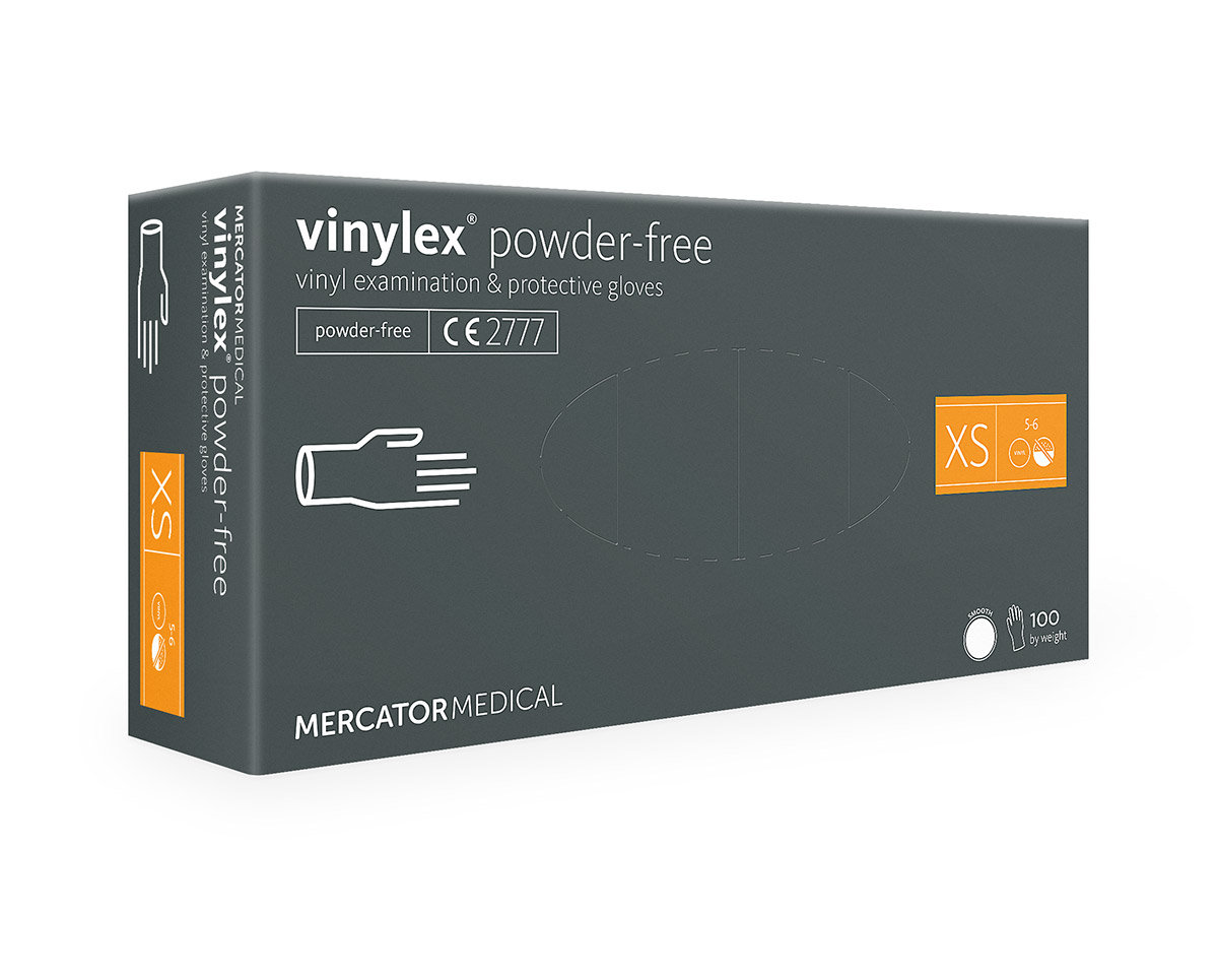 vinylex® powder-free 100 szt., rozmiar XS