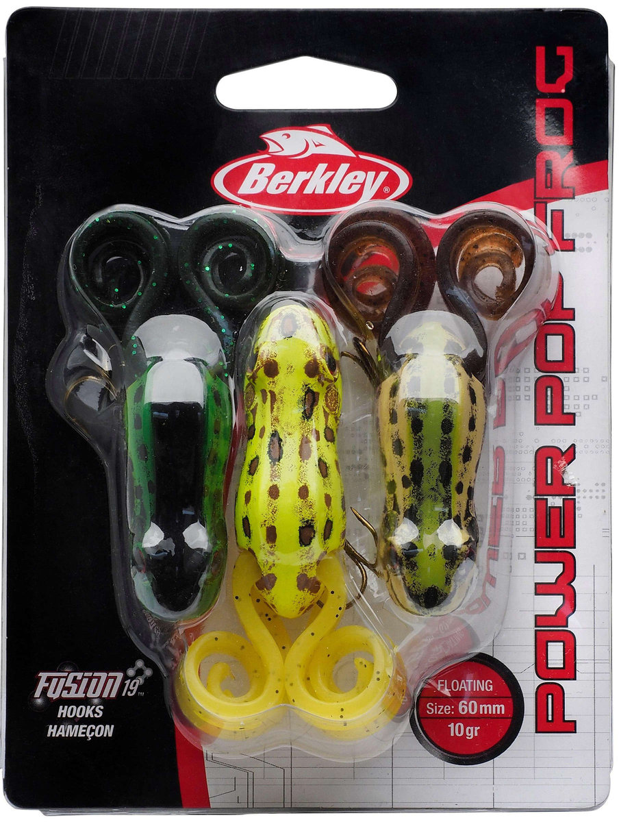 Zestaw przynęt Berkley Power Pop Frog