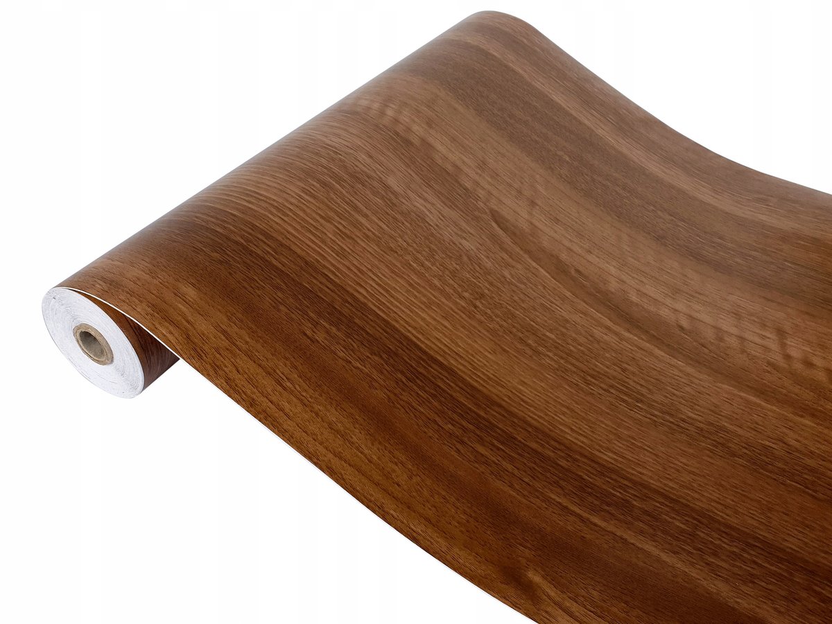 Okleina Samoprzylepna Meblowa Nowoczesny Orzech Na Szafę Regał Meble 45x490