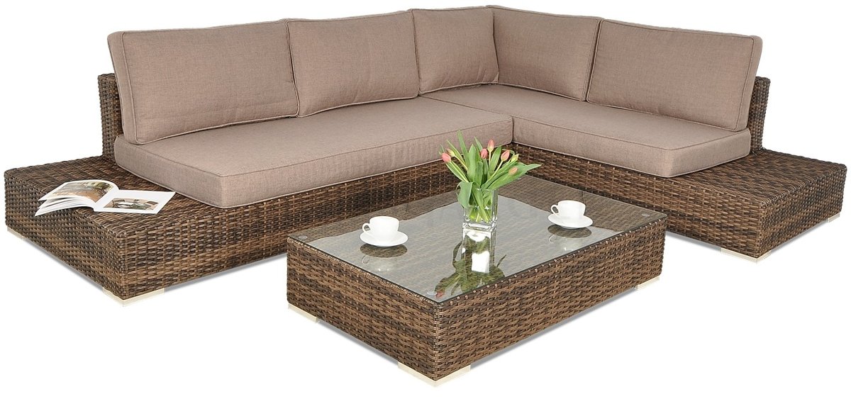 Narożnik Technorattanowy Verona Brown