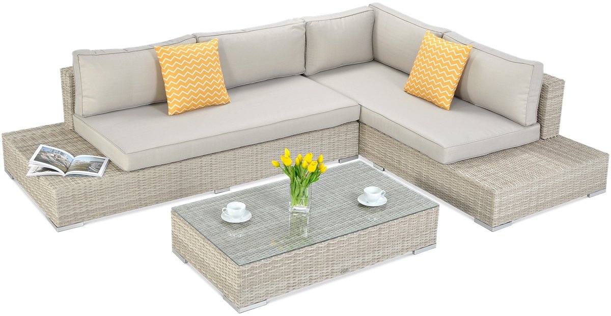 Narożnik Z Technorattanu Verona Beige