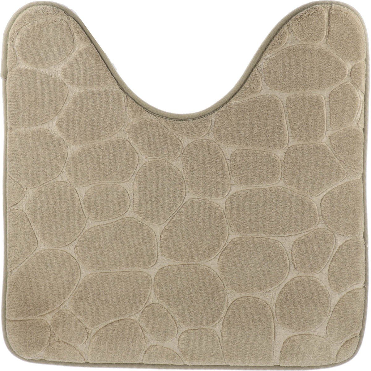 Dywanik pod WC 45x50 cm Stones Taupe