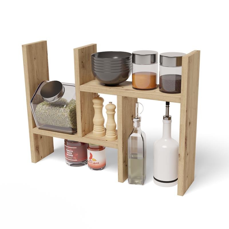 Półka kuchenna stojąca EX3 dąb artisan szafka regał