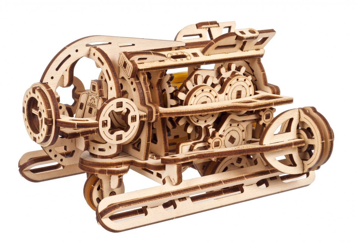 Puzzle 3D Drewniane Steampunkowa Łódź Podwodna uGEARS