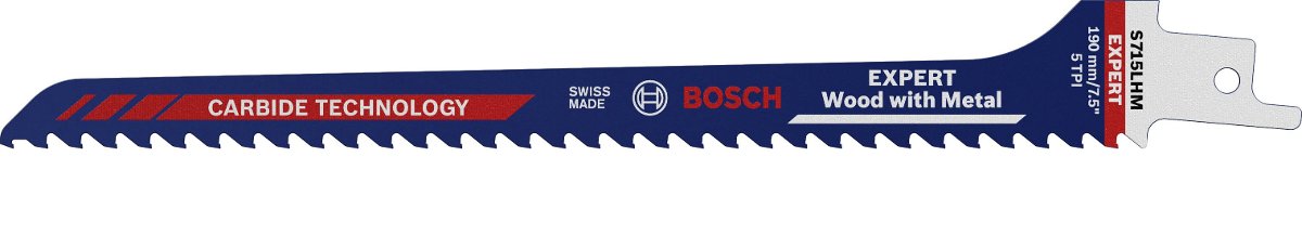 Bosch, Brzeszczot do pił szablastych Expert S715Lhm 100 mm, 1 szt.