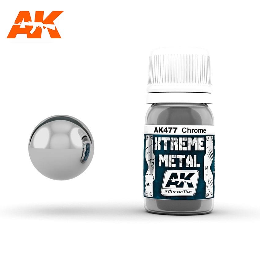 AK Interactive AK-477 Xtreme Metal Chrome 30ml