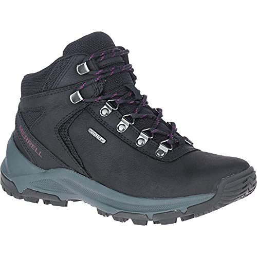 Merrell Damskie buty trekkingowe Erie Mid Ltr Wp, wielokolorowa - czarny - 41 EU