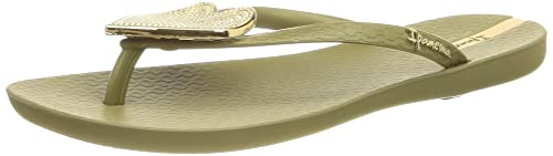 Ipanema Damskie japonki Maxi Fashion Ii Fem, zielony - zielony beż. - 40 EU Schmal